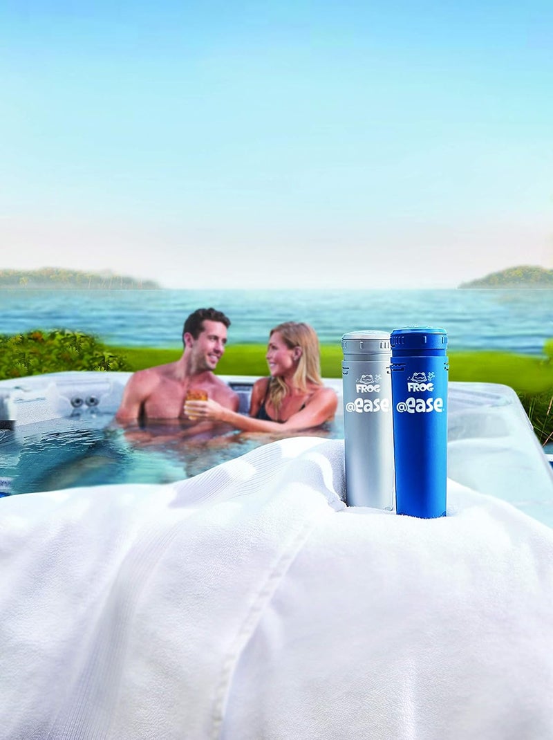 Frog @Ease in-Line SmartChlor Replacement Chlorine Cartridge 3-Pack up to 600 gallons; Hot Tub Sanitizer with No Cyanuric Acid - Image 3